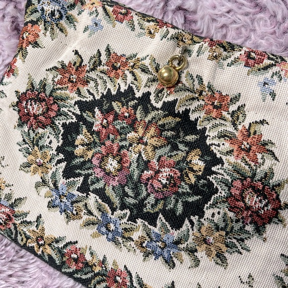 Beautiful view of Woven Tapestry With Floral Designs